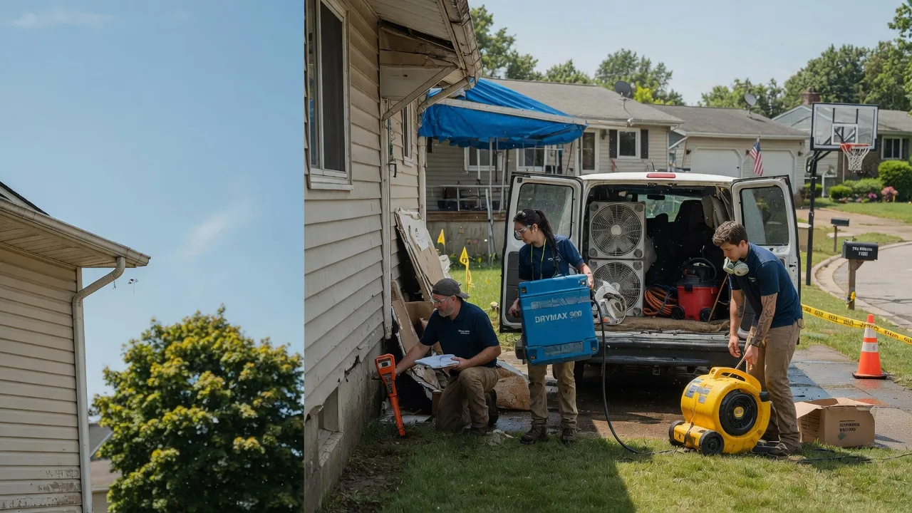 Ceiling Leak Cleanup in Johnsburg, NY near me